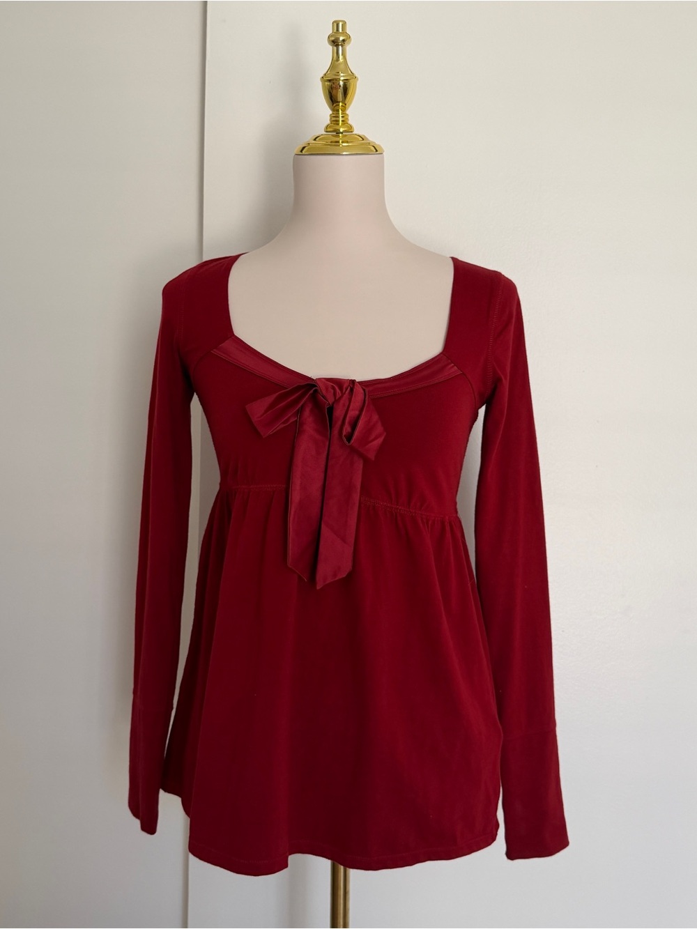Hollister 25th Anniversary red babydoll top ❤️